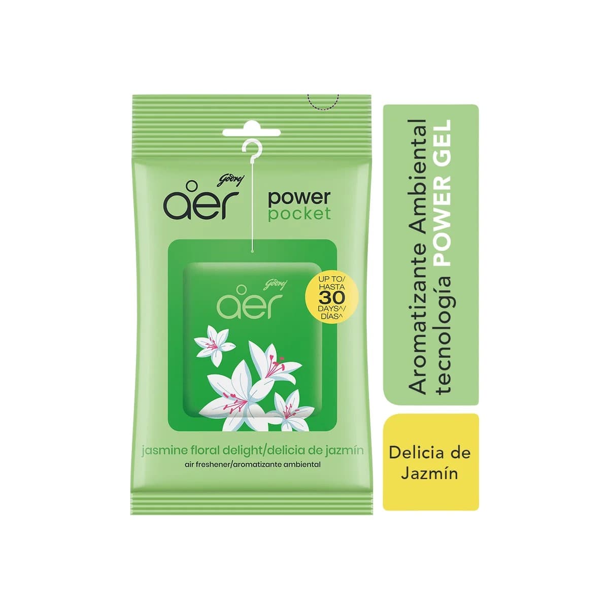 Aer pocket aromatizante delicia de jazmin 10 g