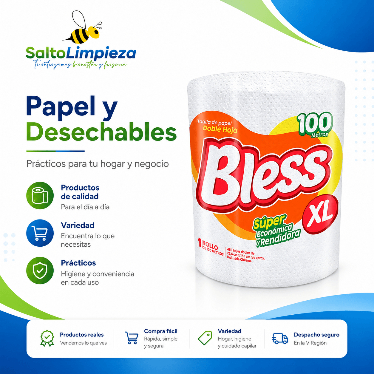 Papel y desechables