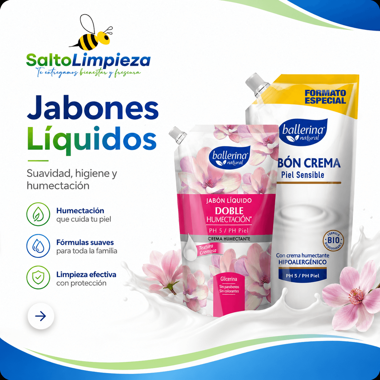Jabones líquidos